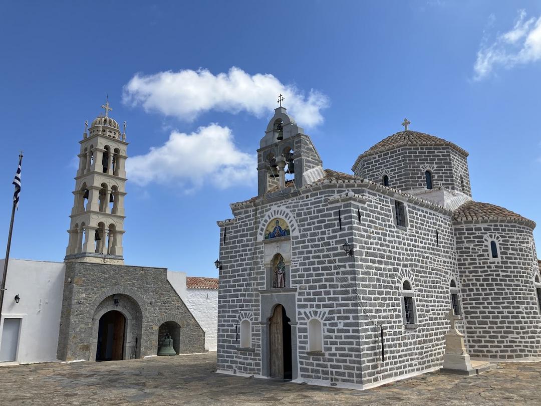 Profitis Ilias Monastery, Hydra, Greece