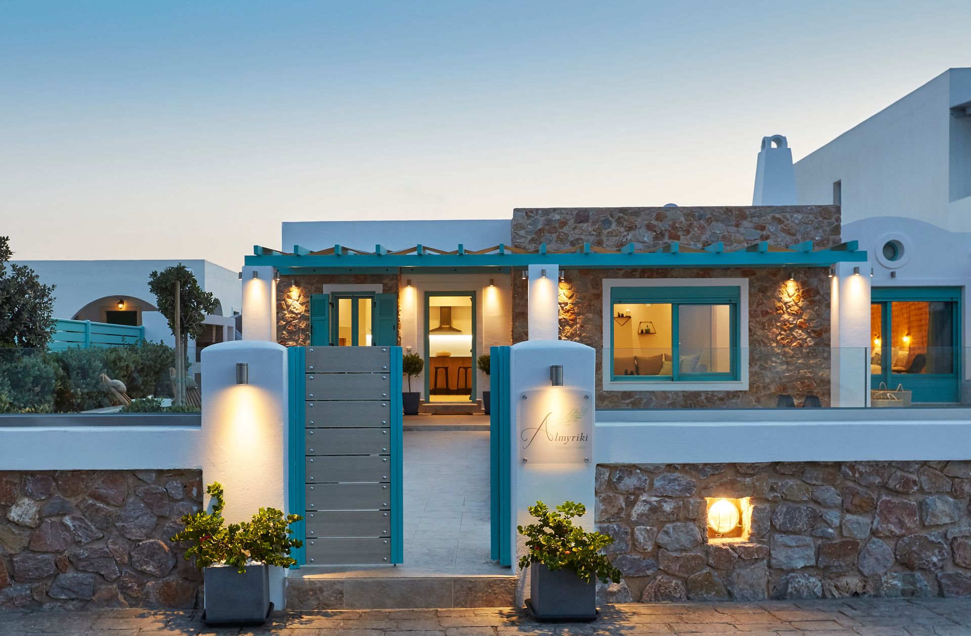 Almyriki Beach Villa Santorini