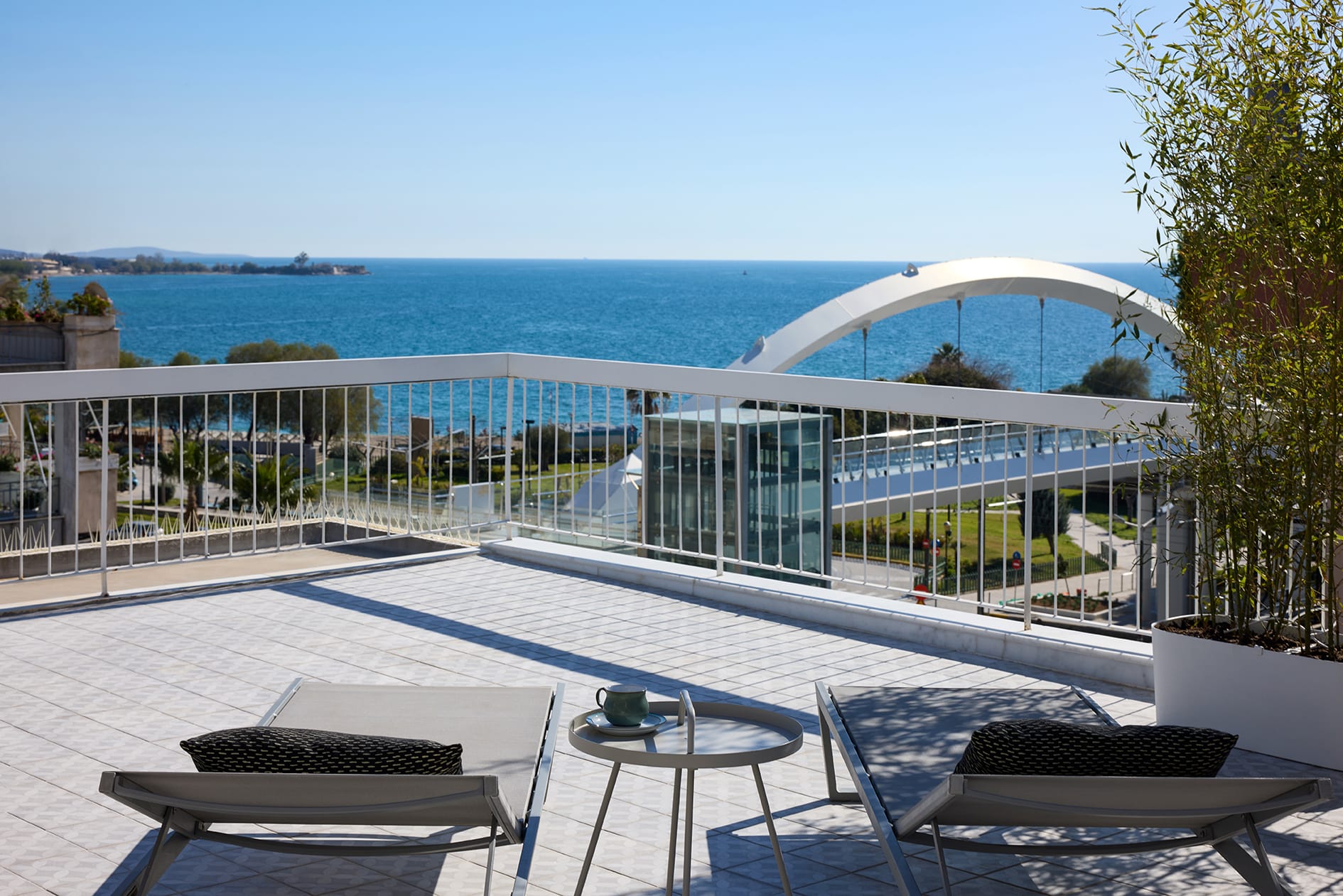 Sea View Beach Penthouse  – Athens Coast