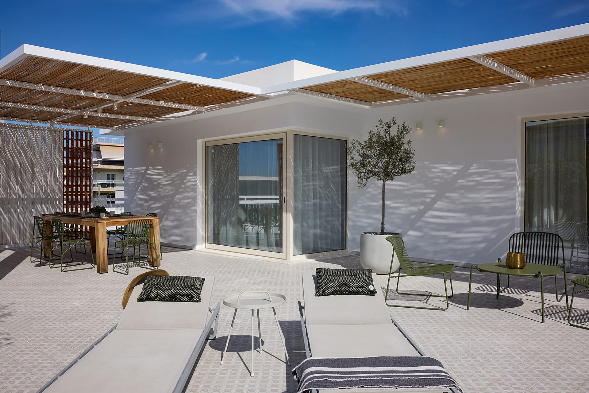 Sea View Beach Penthouse  – Athens Coast