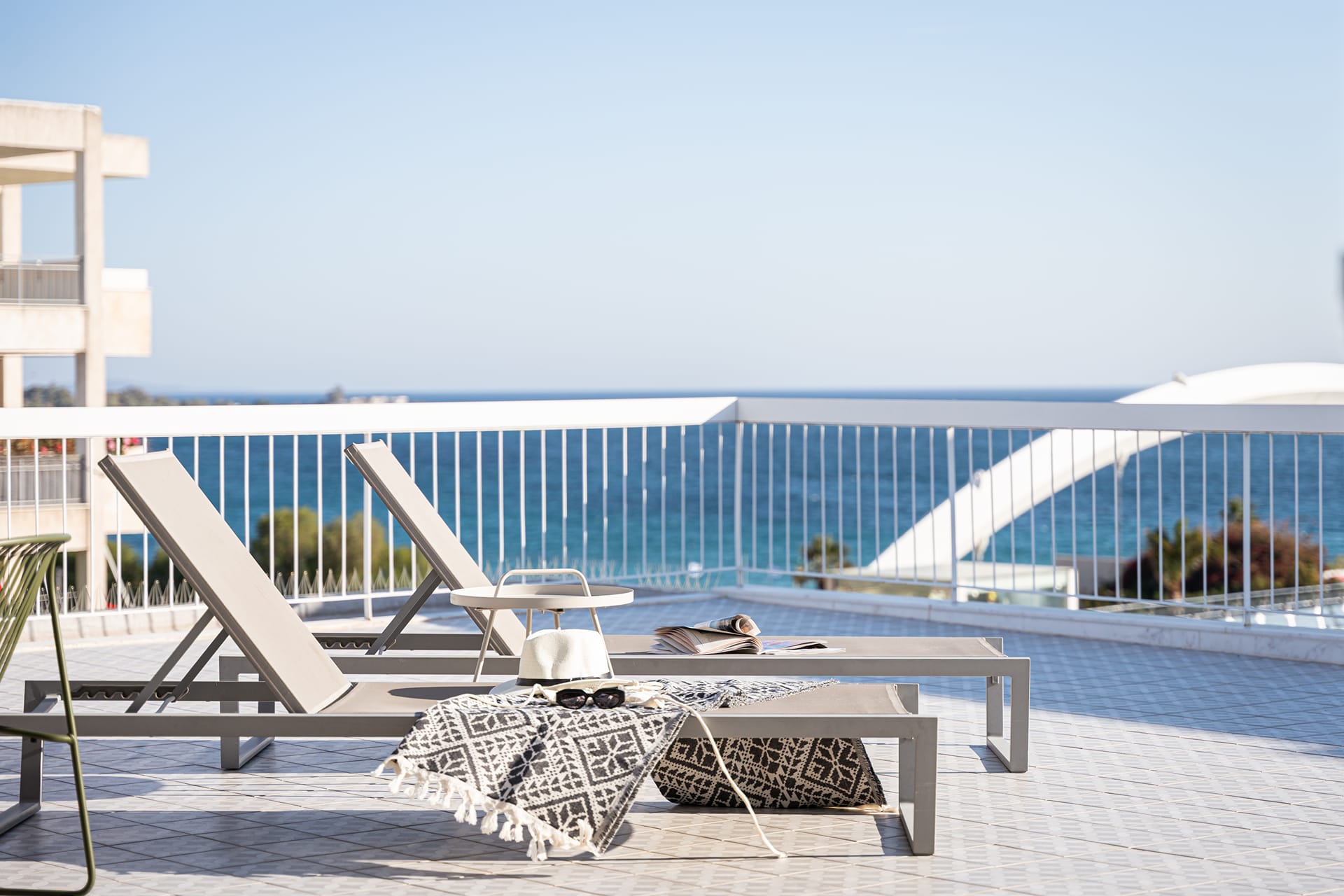 Sea View Beach Penthouse  – Athens Coast