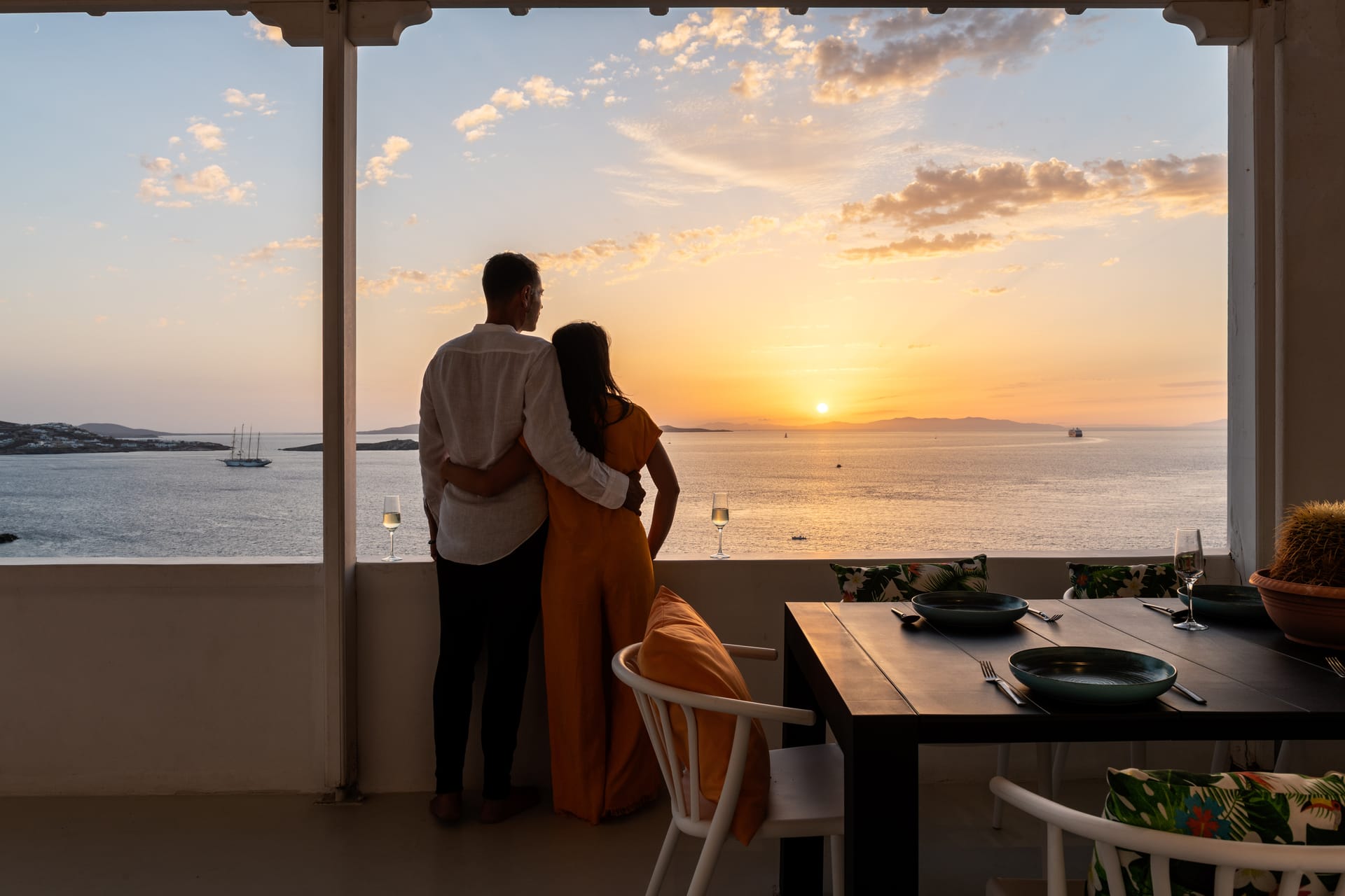 Yalos Mykonos Luxury Home Sea & Sunset View Tagoo